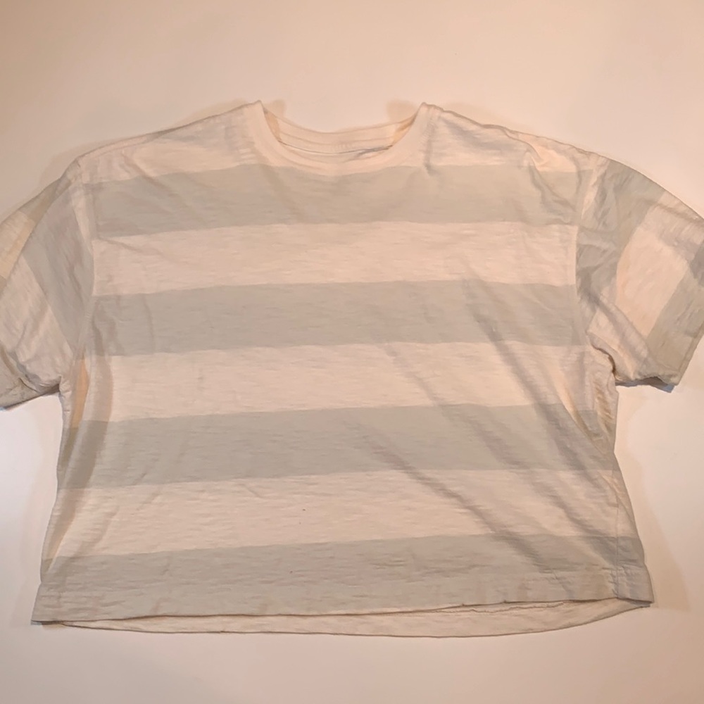 Striped Boxy Tee